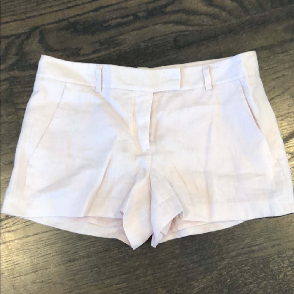 Theory linen short shorts.  Size 4.